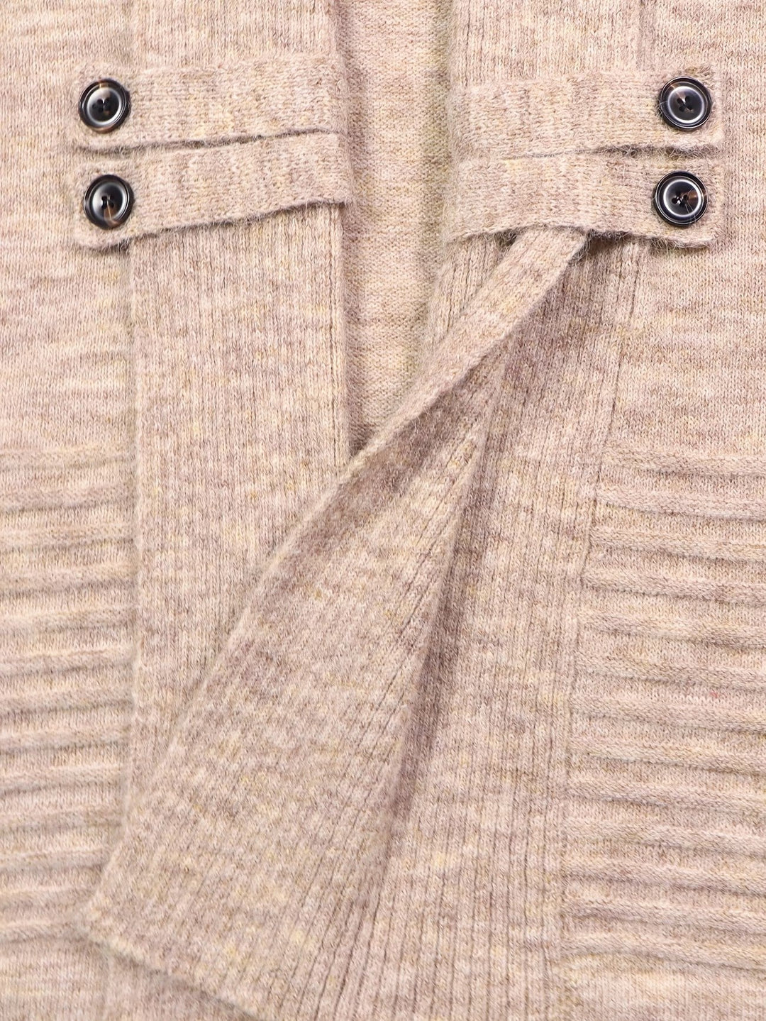 Harlow™ | Kaura Ribattu Neule Napitettava Cardigan