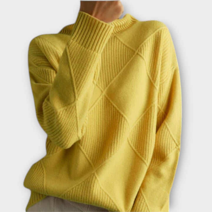 Melanie - Mukava turtleneck-neule