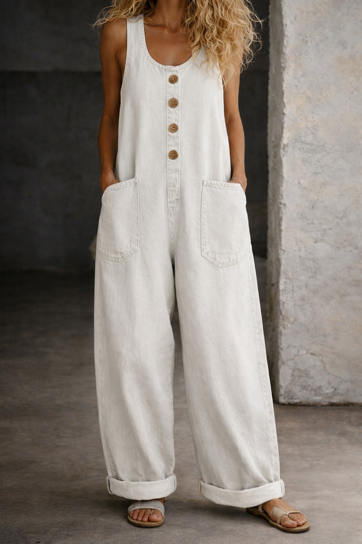 Hanna - Vintage-pesty Farkkuhaalari