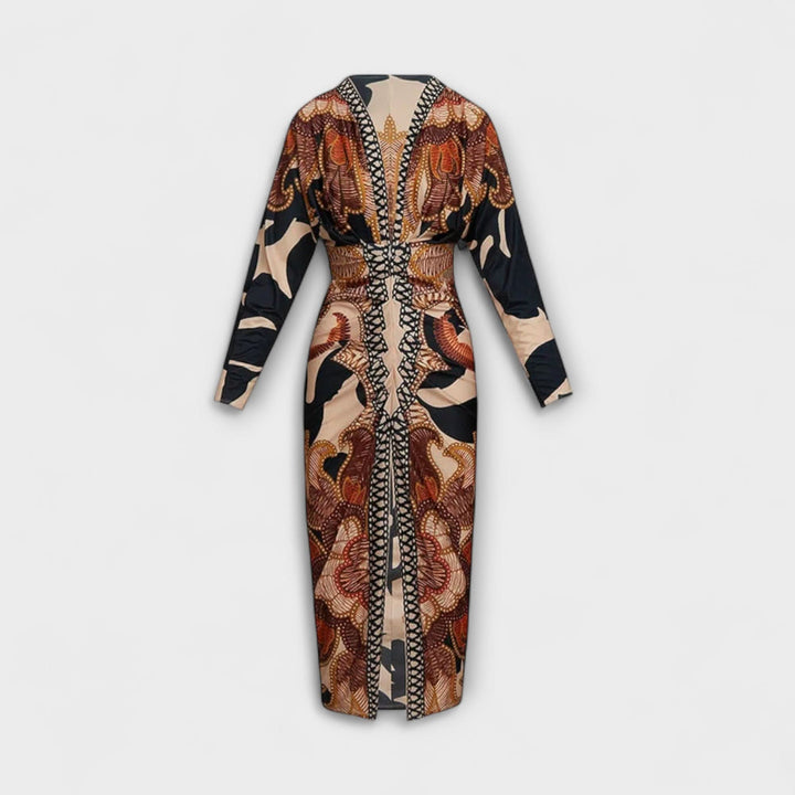 Cleo - Uniikit midi-mekot dolman-hihalla ja Brasilia-kuvioilla