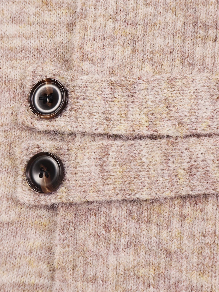 Harlow™ | Kaura Ribattu Neule Napitettava Cardigan