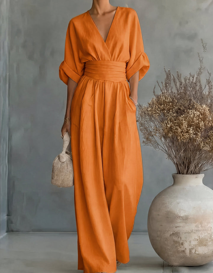 Sanna – Tyylikäs ja laskeutuva jumpsuit