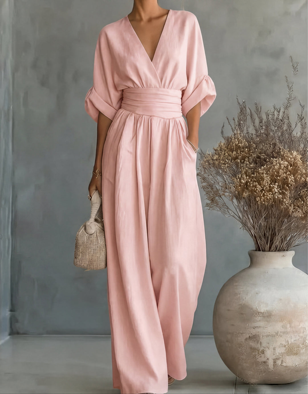 Sanna – Tyylikäs ja laskeutuva jumpsuit