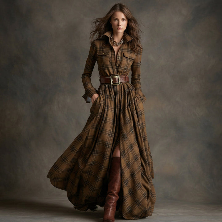 Marika – Vyöllinen Paitamekko