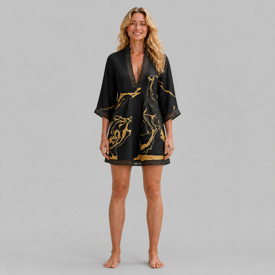 Aliisa | Virkkauspitsinen minimekko