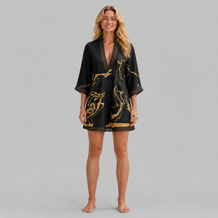 Aliisa | Virkkauspitsinen minimekko